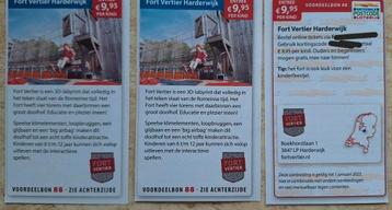 Fort Vertier Harderwijk 9.95 per kind
