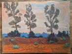 P.C. Kuiper schilderij – De Ploeg stijl – 6080 cm, Antiek en Kunst, Ophalen of Verzenden