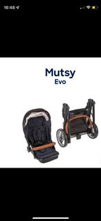 Mutsy Evo 3-in-1 Compleet - Donkerblauw, Kinderen en Baby's, Kinderwagens en Combinaties, Ophalen, Zo goed als nieuw, Combiwagen
