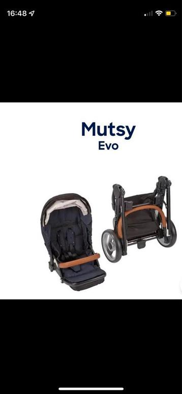 Mutsy Evo 3-in-1 Compleet - Donkerblauw beschikbaar voor biedingen