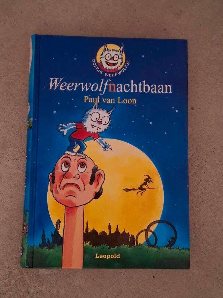 Paul van Loon - Weerwolfnachtbaan, Boeken, Kinderboeken | Jeugd | onder 10 jaar, Zo goed als nieuw, Fictie algemeen, Ophalen of Verzenden