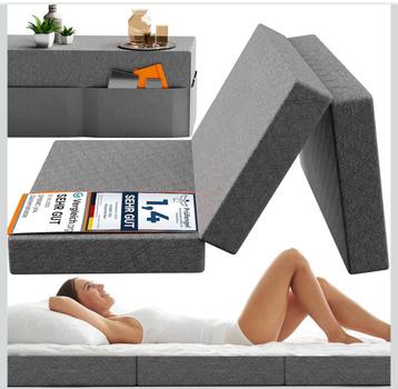 Inklapbare Slaapbank 3-in-1 Logeerbed en Opvouwbare Matras beschikbaar voor biedingen
