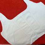 Witte top H&M, Verzenden, Zo goed als nieuw, Wit, Zonder mouw