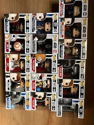 Funko Pop! Star Wars Collectie beschikbaar voor biedingen