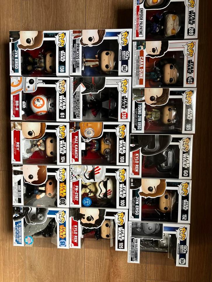 Funko Pop! Star Wars Collectie, Kinderen en Baby's, Speelgoed | Actiefiguren, Zo goed als nieuw, Ophalen of Verzenden