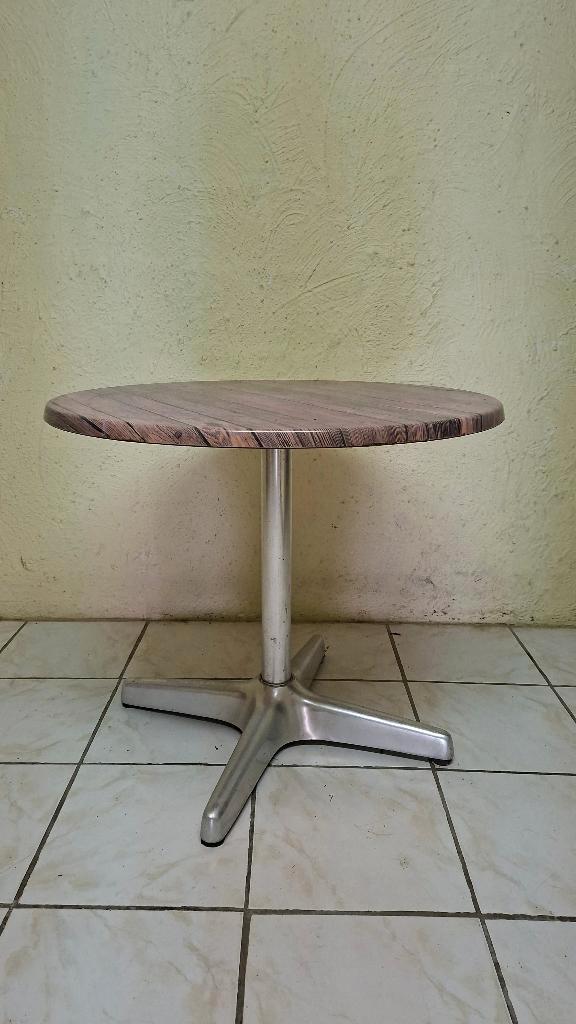 Terrastafels horeca terrasstoelen korting, Tuin en Terras, Tuintafels, Zo goed als nieuw, Rond, Ophalen