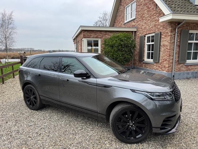 Land Rover Range Rover Velar 250pk AWD AUT 2019 Grijs/Zwart, Auto's, Land Rover, Particulier, 4x4, Achteruitrijcamera, Adaptieve lichten