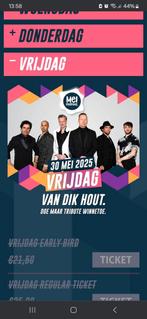 2 regular tickets Meifestival   vrijdag 30 mei., Tickets en Kaartjes, Twee personen