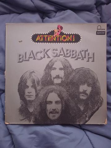 Black sabbath - attention  beschikbaar voor biedingen