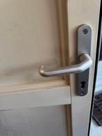 Garagedeur met Kozijn & Driepuntssluiting, Doe-het-zelf en Verbouw, Ophalen, Gebruikt, Garagedeur, Metaal