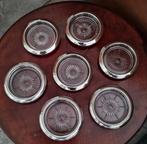 7 silverplate klassieke onderzetters.  3x gemerkt, Ophalen of Verzenden