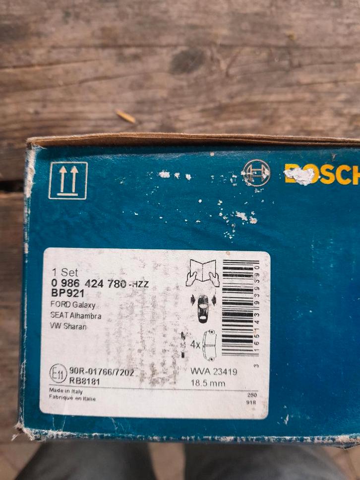 Remblokken NIEUW, Auto-onderdelen, Remmen en Aandrijving, Seat, Volkswagen, Universele onderdelen, Ford USA, Nieuw, Ophalen of Verzenden