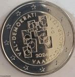 Finland 2 euro 2024 Verkiezing & Democratie, UNC, Ophalen of Verzenden, Finland, 2 euro, Losse munt