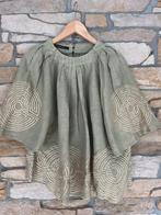 Top tuniek Greek Archaic Kori L groen goud als nieuw, Kleding | Dames, Maat 42/44 (L), Zo goed als nieuw, Korte mouw, Groen