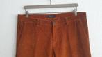 Bruine ribbroek van m.e.n.s - Maat W34 L32, Maat 52/54 (L), Bruin, Ophalen of Verzenden, Zo goed als nieuw