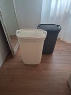 Curver wasmand. Bruin en wit, Huis en Inrichting, Badkamer | Badtextiel en Accessoires, Ophalen, Zo goed als nieuw, Overige kleuren