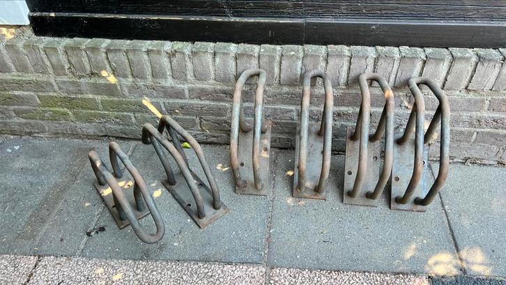 Fietsenrek muurbeugel – 6 stuks – staal – 40x10x21 cm, Fietsen en Brommers, Fietsaccessoires | Fietsenrekken, Ophalen
