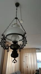 Ouderwetse hanglamp met metalen details, Ophalen, Gebruikt, Metaal, Minder dan 50 cm