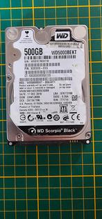 Western Digital WD Scorpio Black 500GB 2.5” harde schijf –, Computers en Software, Harde schijven, Ophalen of Verzenden, Desktop