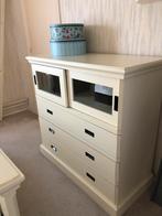 Dressoir ladekast + spiegel, Ophalen, Gebruikt, 25 tot 50 cm, Overige houtsoorten