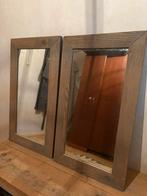 Twee nieuwe eiken badkamer spiegels 70x40, Huis en Inrichting, Badkamer | Badkamermeubels, Ophalen, Overige typen, Nieuw, 50 tot 100 cm