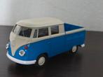Welly Volkswagen Transporter T1 pick up Dubbele cabine, Ophalen of Verzenden, Zo goed als nieuw, Auto, Overige merken