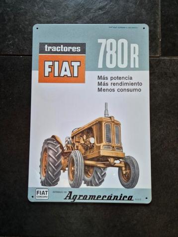 Fiat 780R reclamebord beschikbaar voor biedingen