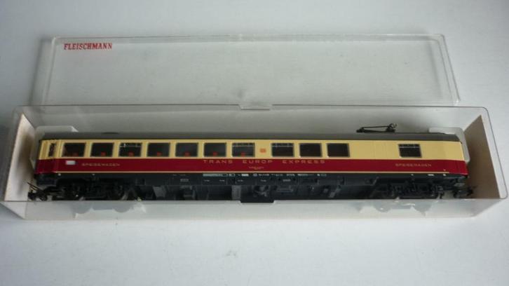 Fleischmann H0 5162 restaurant rijtuig van de T.E.E. in ovp, Hobby en Vrije tijd, Modeltreinen | H0, Gebruikt, Wagon, Gelijkstroom