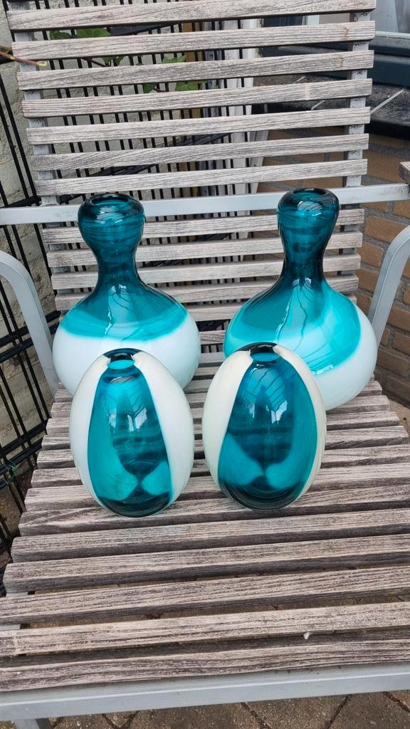 Vazen, deco, home, set, intratuin, Huis en Inrichting, Woonaccessoires | Vazen, Zo goed als nieuw, Overige kleuren, Minder dan 50 cm