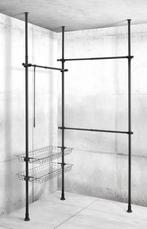 Black adjustable clothing rack, Ophalen, Zo goed als nieuw