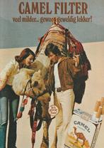 Retro reclame 1974 Camel sigaretten gewoon geweldig lekker, Verzamelen, Verzenden, Overige typen