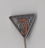 Juliana Wandeltocht 1964 speldje, Verzamelen, Speldjes, Pins en Buttons, Gebruikt, Niet vindbaar, Niet vindbaar, Speldje of Pin