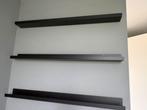 Ikea fotoplanken 3 stuks 115 cm zwart, Ophalen of Verzenden, Zo goed als nieuw
