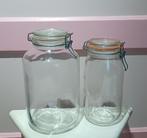 Weckpot   2x, Ophalen, Gebruikt, Glas, Pot, Bus of Blik