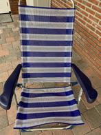 Crespo campingstoelen blauw 2 stuks, Ophalen, Gebruikt, Campingstoel