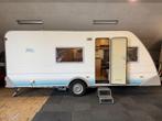 EIFELLAND 490 TKM STAPELBED TREINZIT GROTE ZIT TENT 5 PERS, Caravans en Kamperen, Caravans, Bedrijf, Treinzit, 750 - 1000 kg, Eifelland