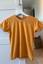 Vintage Nike T-shirt Butteryellow Oranje Maat S/M, Nike, Oranje, Ophalen of Verzenden, Zo goed als nieuw