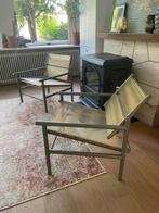 vintage design spaghetti stoelen, Huis en Inrichting, Stoelen, Ophalen, Gebruikt, Twee, Vintage design: BELOTTI stijl jaren '80