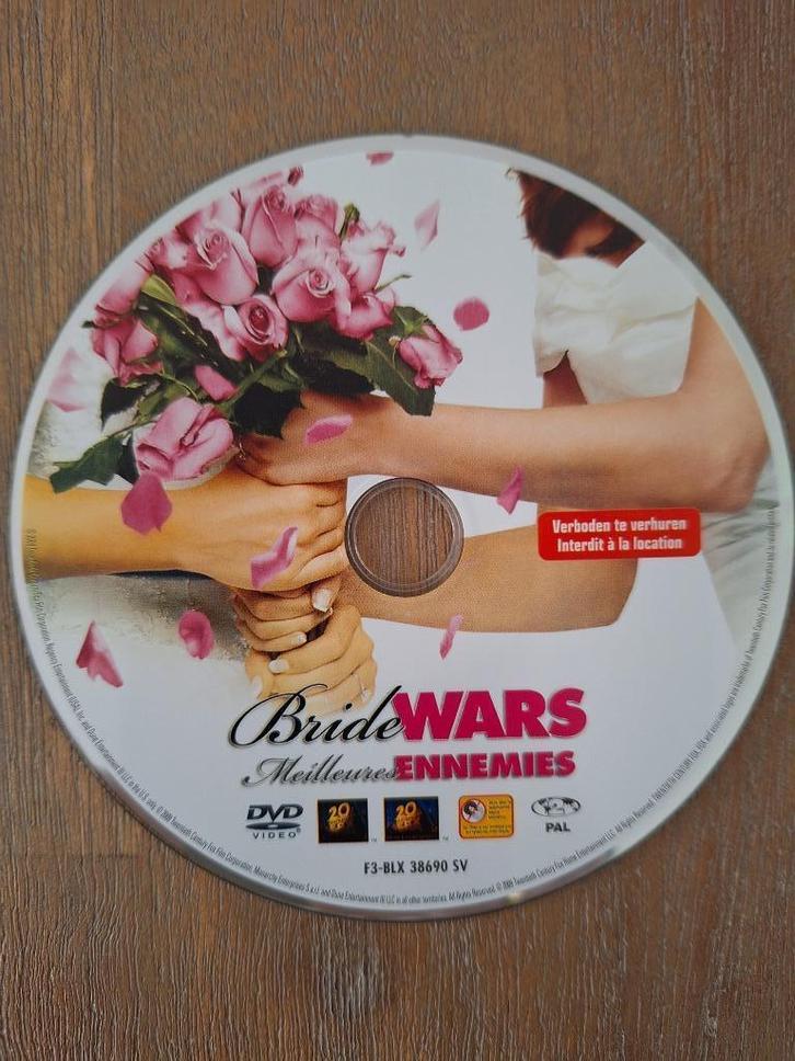 Bride Wars - Kate Hudson, Anne Hathaway, Cd's en Dvd's, Dvd's | Komedie, Zo goed als nieuw, Romantische komedie, Vanaf 12 jaar