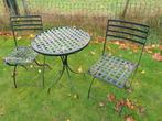 Bistro set zwaar ijzer, Tuin en Terras, Ophalen of Verzenden