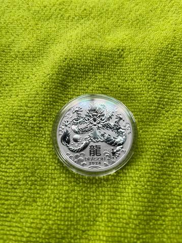 Lunar 3 Dragon 1 Dollar 1 Oz. 2024  beschikbaar voor biedingen