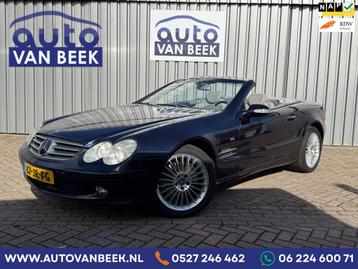 Mercedes-Benz SL-klasse 500|Cabrio|V8|Luchtvering|ACC|Stoelv beschikbaar voor biedingen