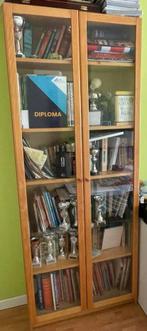 IKEA Billy met deuren, Ophalen of Verzenden, Gebruikt, 25 tot 50 cm