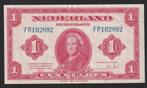 1 gld 1943 FP 102892 (wilhelmina) mooi exemplaar, Ophalen of Verzenden, 1 gulden