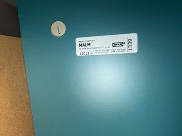 IKEA Malm Turquoise Ladekast - 3 Laden - afbeelding 4