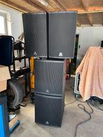 Devine full range active luidsprekers onyx15a 4x, Ophalen, Zo goed als nieuw, Audio