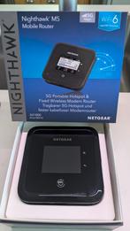 Netgear Nighthawk M5 5G Router - Wifi 6, Computers en Software, Routers en Modems, Ophalen of Verzenden, Zo goed als nieuw, Router met modem