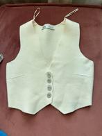 Zara gilet dames, Ophalen of Verzenden, Zo goed als nieuw, Wit, Ivoor of Crème, Trouwpak