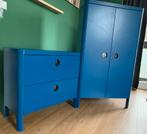 Kinder kledingkast en ladekast, Huis en Inrichting, Ophalen, Gebruikt, 100 tot 150 cm, 50 tot 100 cm