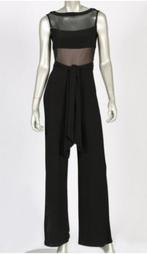 Joseph Ribkoff getailleerde prachtige zwarte jumpsuit mt 44
